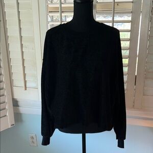 Zara Black Knit Top